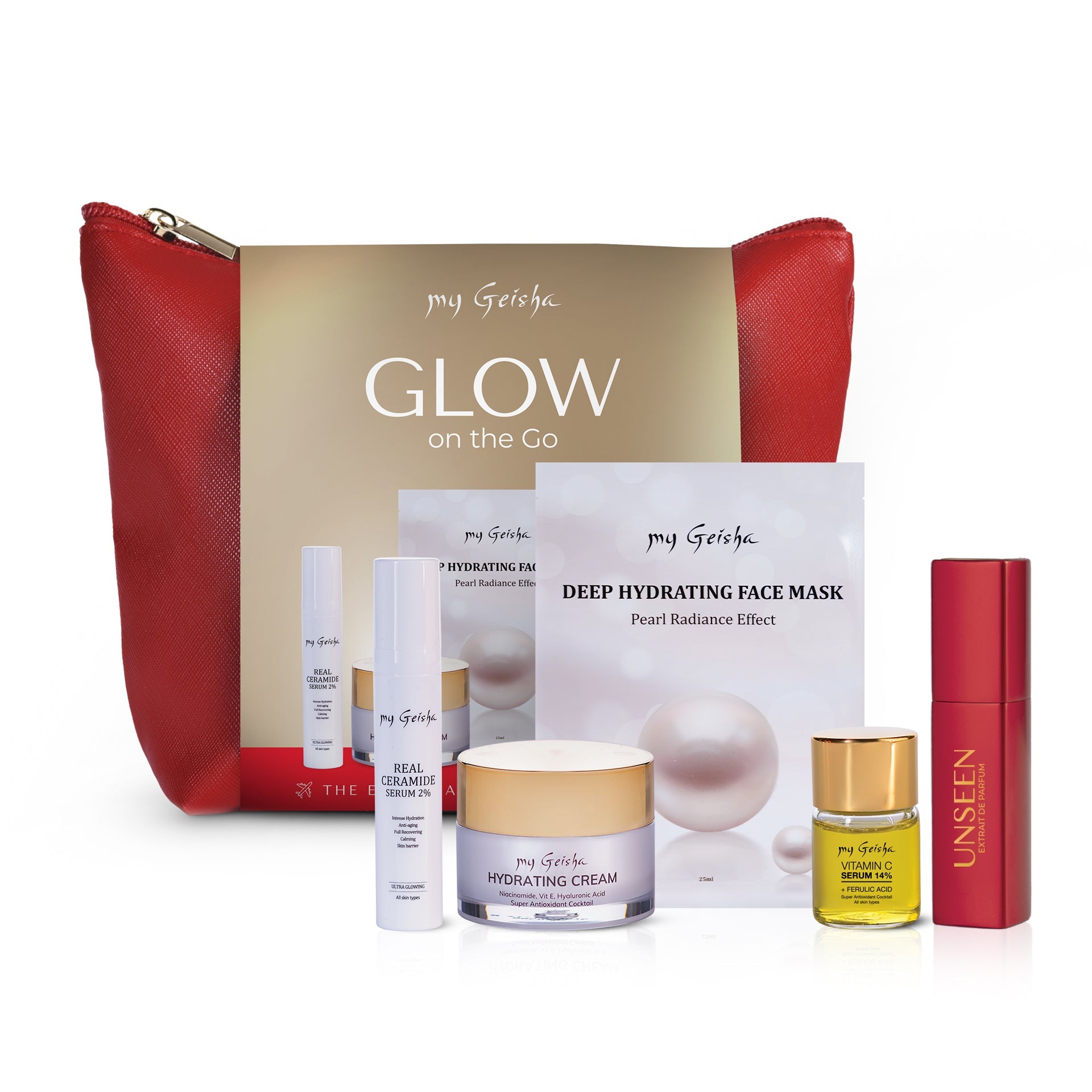 my Geisha GLOW on the Go SET