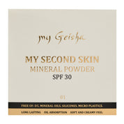 my Geisha - my Second Skin Mineral Powder SPF 30